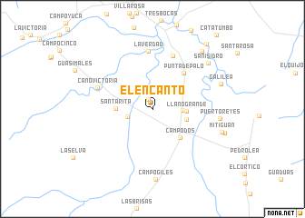 map of El Encanto