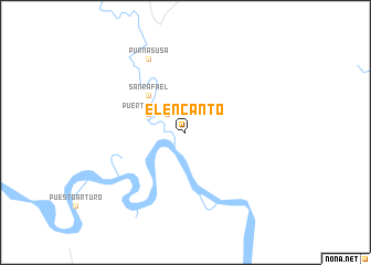 map of El Encanto