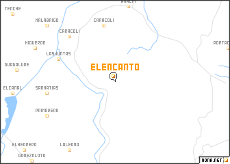 map of El Encanto