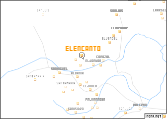 map of El Encanto