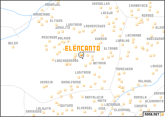 map of El Encanto