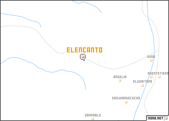 map of El Encanto