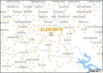 map of El Encanto