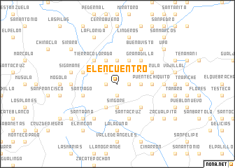 map of El Encuentro