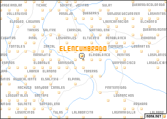 map of El Encumbrado