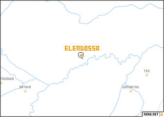 map of Elen Dossa