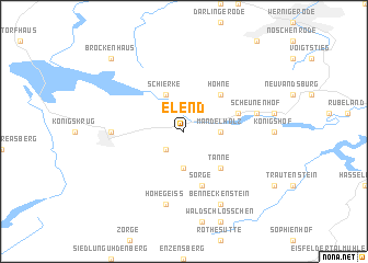 map of Elend