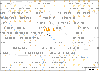 map of Elend