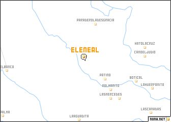 map of  El Eneal