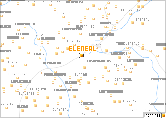 map of El Eneal