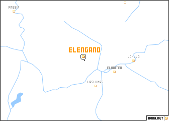 map of El Engaño
