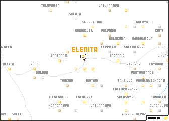 map of Elenita