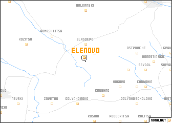 map of Elenovo