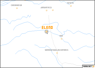 map of El Eno