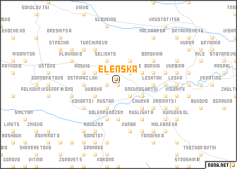 map of Elenska