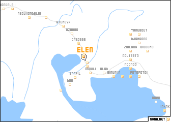 map of Elen