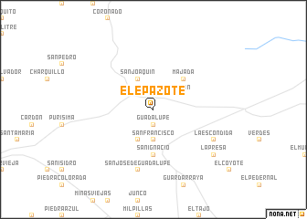 map of El Epazote