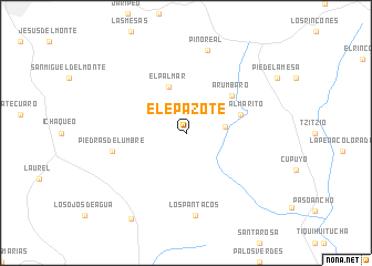 map of El Epazote