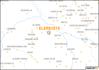 map of El Epazote