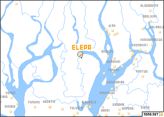 map of Elepa