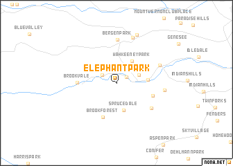 map of Elephant Park