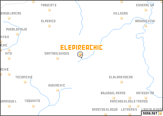 map of Elepireáchic