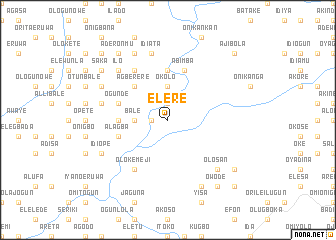 map of Elere
