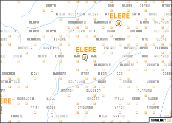 map of Elere