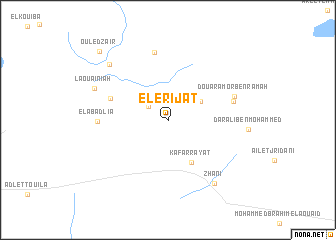 map of El Erijat