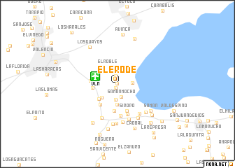 map of El Erode