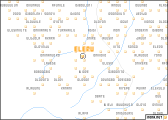 map of Eleru