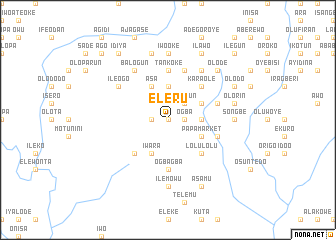 map of Eleru