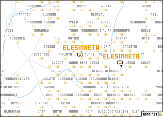 map of Elesin Meta