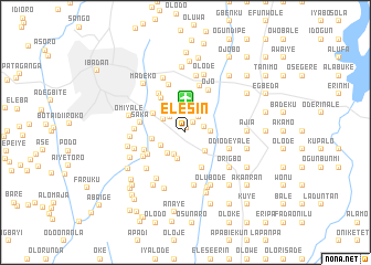 map of Elesin