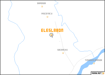 map of El Eslabón