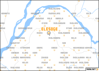 map of Elésogé