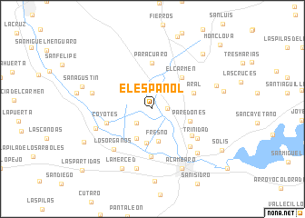 map of El Español