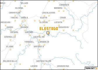 map of El Estado