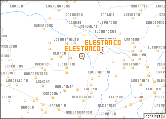 map of El Estanco