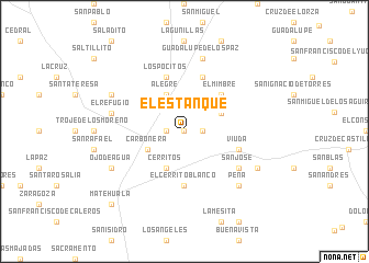 map of El Estanque