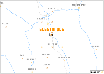 map of El Estanque