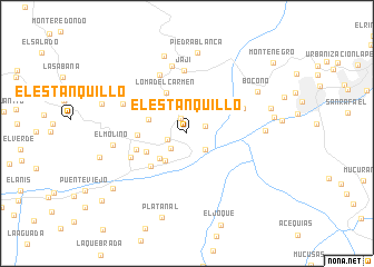 map of El Estanquillo