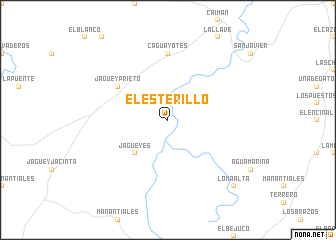 map of El Esterillo