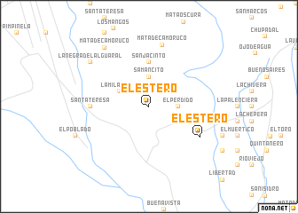 map of El Estero