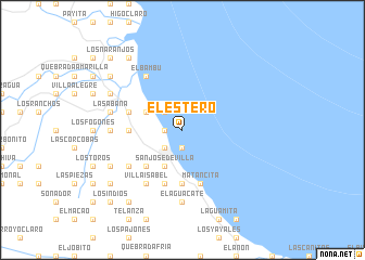 map of El Estero