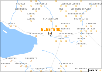 map of El Estero