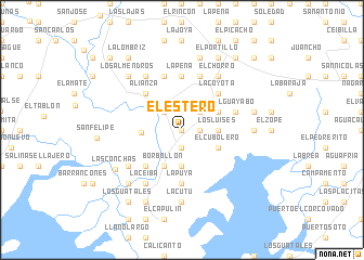 map of El Estero