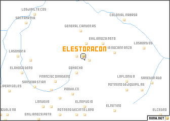 map of El Estoracón