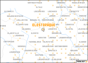 map of El Estoraque