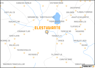 map of El Estudiante